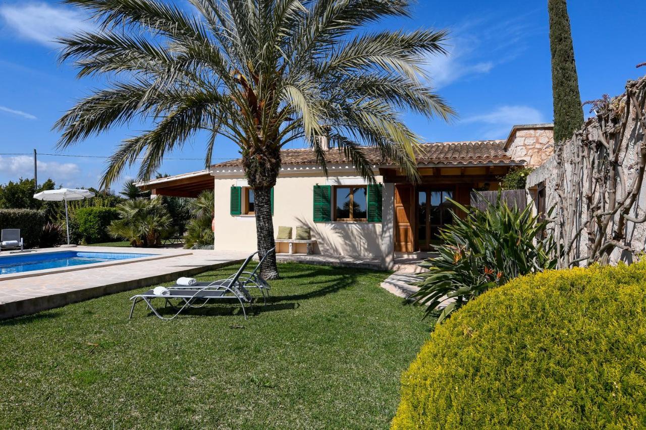 Moderne Finca Can Vicento - Heizung - Pizzaofen Porto Cristo Exterior photo